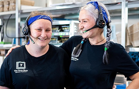 Cheerful Workers — Greek Restaurant in Southport, QLD