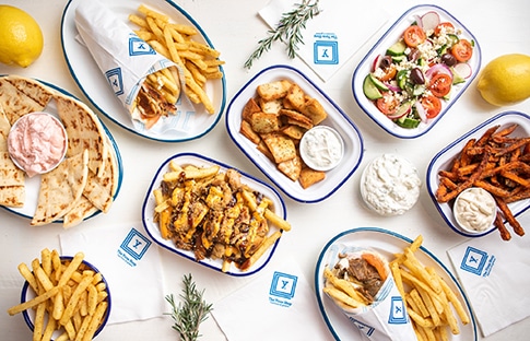 Different Food Platters — Greek Restaurant in Southport, QLD