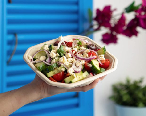 Healthy Salad — Greek Restaurant in Rothwell, QLD