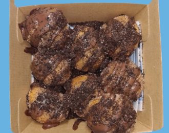 Regular Choc Oreo Crunch Donuts — The Yiros Shop In Brisbane, QLD